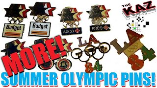 MORE! 1984 Summer Olympic Games Pins