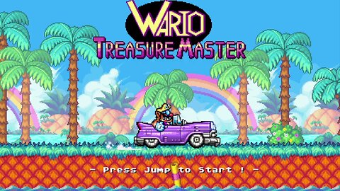 Wario Treasure Master - Super Mario Bros X