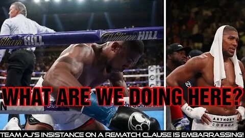 We don't need to see Anthony Joshua again if he loses to Dillian Whyte #quickhits