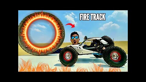 I Build Most Difficult Fire Track For RC Car - Chatpat toy TV