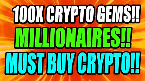 TOP 10 CRYPTO TO BUY IN NOVEMBER 2023!! (MILLIONAIRE MAKERS)
