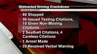 Ingham Co. Sheriff releases distracted driving initiative stats