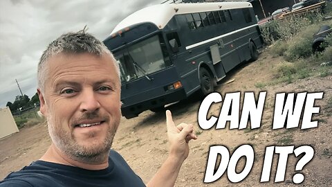 Can we Convert a School Bus in 30 Days?