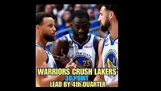 NIMH Ep #503 Warriors Crush Lakers by 27! Game was over in 3rd Quarter!!!!