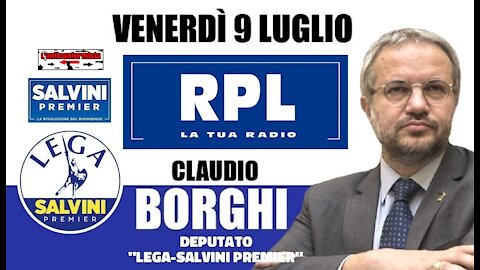 🔴 On. Claudio Borghi, ospite a RPL, discute della Commissione di ieri sulla morte di David Rossi.