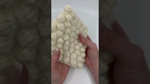 Honeycomb Crochet Stitch Tutorial available now. #crochet #crochetpattern #crochettutorial #beginner