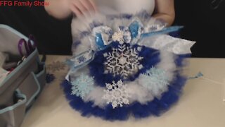 FFG Arts n Crafts Winter Snowflake Wreath