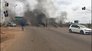 SOUTH AFRICA - Pretoria - Soshanguve shutdown (video) (Nbz)