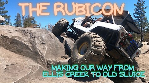 **THE RUBICON TRAIL** Making our way from Ellis Creek to Old Sluice