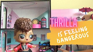 LOL Surprise Dolls | Thrilla tries Bon Bon's new ice cream flavor: Feeling Dangerous