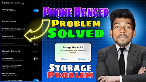 How to Solve Phone Hang and Storage Problem