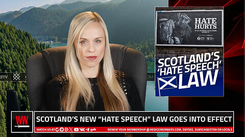 Scotland’s New “Hate Speech” Law Goes Into Effect