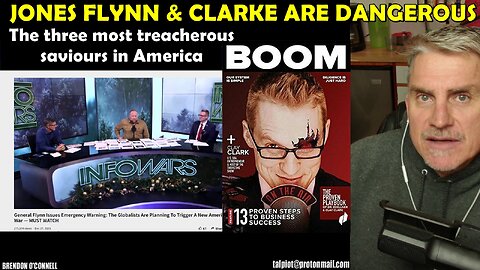 Patreon Video 39 - General Flynn, Alex Jones And Clay Clarke Push Civil War