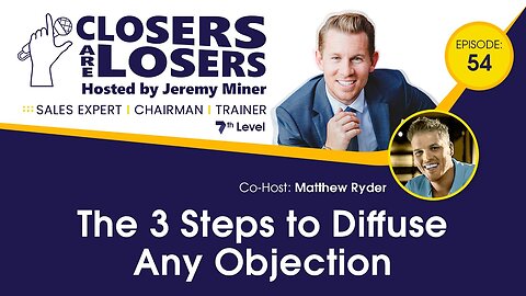 The 3 Steps to Diffuse Any Objection