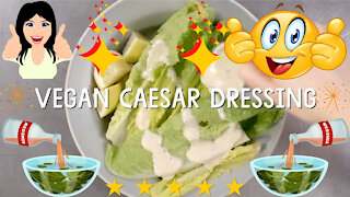 Vegan Caesar Dressing Recipe