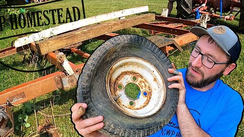 Homestead Cleanup Day (Can I Fix This Junky Trailer?)