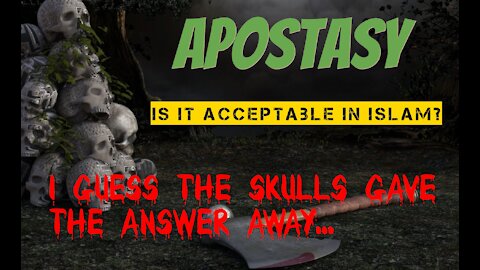 Apostasy in Islam. Is it allowed?