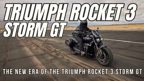 2024 Triumph Rocket 3 Storm GT