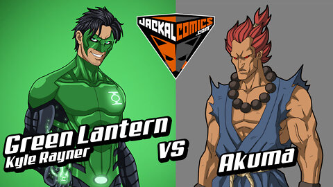 GREEN LANTERN, Kyle Rayner Vs. AKUMA - Comic Book Battles: Who Would Win In A Fight?