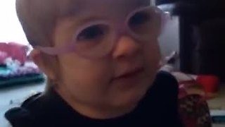 Toddler Has The Cutest Reaction When She Sees Parents For The First Time With Glasses