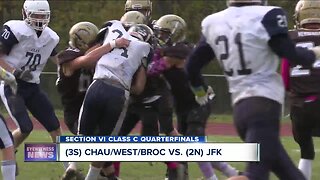 Section VI football quarterfinals on Saturday, Oct. 26th