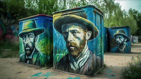 What if Van Gogh was Banksy?
