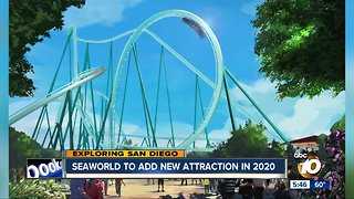SeaWorld San Diego to add its biggest ride in 2020