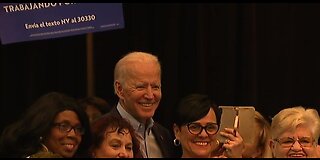 Vice President Joe Biden rallies supporters in Henderson