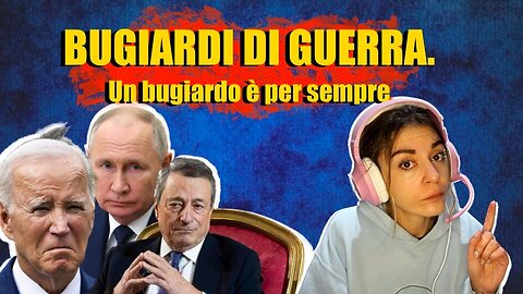 I BUGIARDI DI GUERRA.DALL’UCRAINA A GAZA Per 20 mesi i media vi hanno raccontato che l'Ucraina stava vincendo sulla Russia,poi un giorno all'improvviso vi hanno detto:ah no!Ci scusiamo,sta vincendo Putin.Vi pare normale?