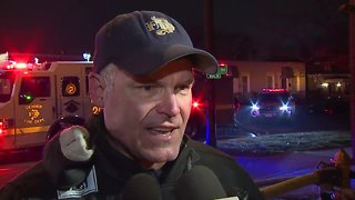 Denver Fire Department gives update on Santa Fe Drive fire