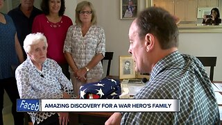 Historian reunites Kenosha war hero's family with piece of history