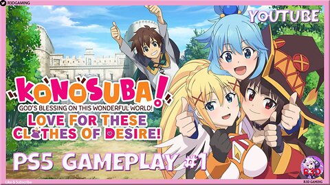 KONOSUBA - God's Blessing on this Wonderful World! Love For These Clothes Of Desire! PS5 GAMEPLAY!