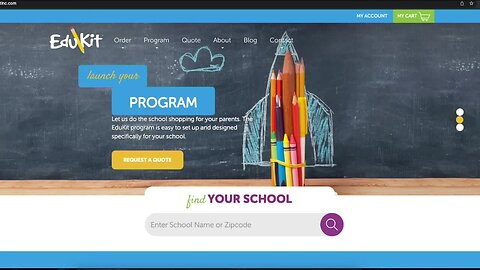 Edukit allows families to purchase school supply bundles