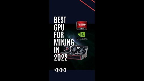 Best GPU's For Mining in 2022 ⛏💥 #shorts #crypto