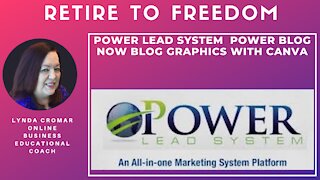 Power Lead System Power Blog now blog graphics with Canva