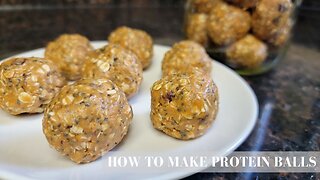 HOW TO MAKE PROTEIN BALLS | OUR FAVORITE GLUTEN-FREE VERSION