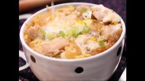 Daily Cook - Japanese food- How to cook oyakodon(720P_HD)