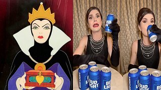 Disney goes FULL Bud Light! Evil Queen from Snow White played by a MAN!
