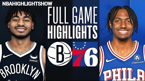 Philadelphia 76ers vs Brooklyn Nets Full Game Highlights | Feb 2 | 2024 NBA Season