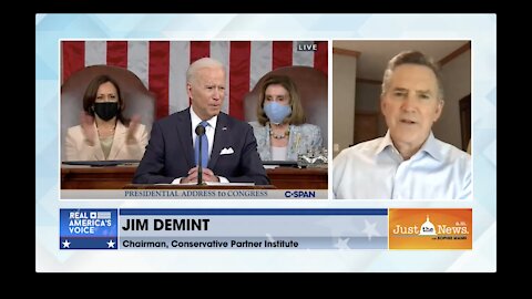 Fmr. Senate DeMint - Afraid Biden is a puppet