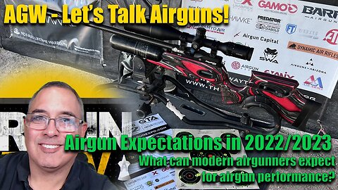 AGWTV Live: Let's Talk Airguns - Understanding Realistic Expectations - Daystate Red Wolf .22