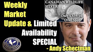 Weekly Market Update & Canadian Wildlife Silver Special | Andy Schectman