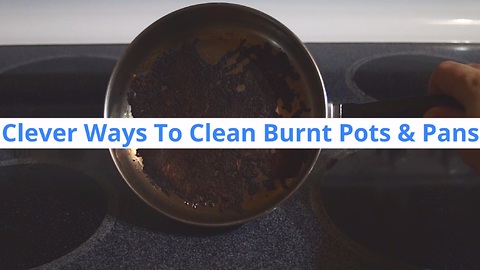 Here Is How To Clean That Burnt Layer From The Bottom Of Your Pan