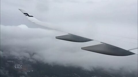 Finnair A350 XWB Takeoff at Rainy Helsinki (ft. Putin's plane)