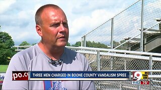 Three charged in Boone County vandalism spree