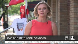 College World Series boosting local vendors