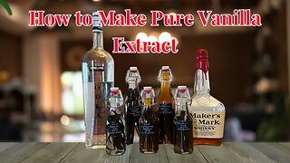 The Secret to Richer Flavors: Homemade Vanilla Extract (PURE)