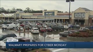 Walmart prepares for Cyber Monday