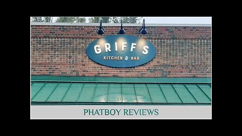 Phatboy Chows Down At Griff's Kitchen And Bar In Chandler Nc!