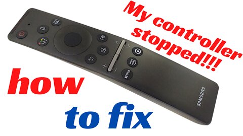 My Samsung Smart TV 50 Inch Control Stopped Working How to Solve?
